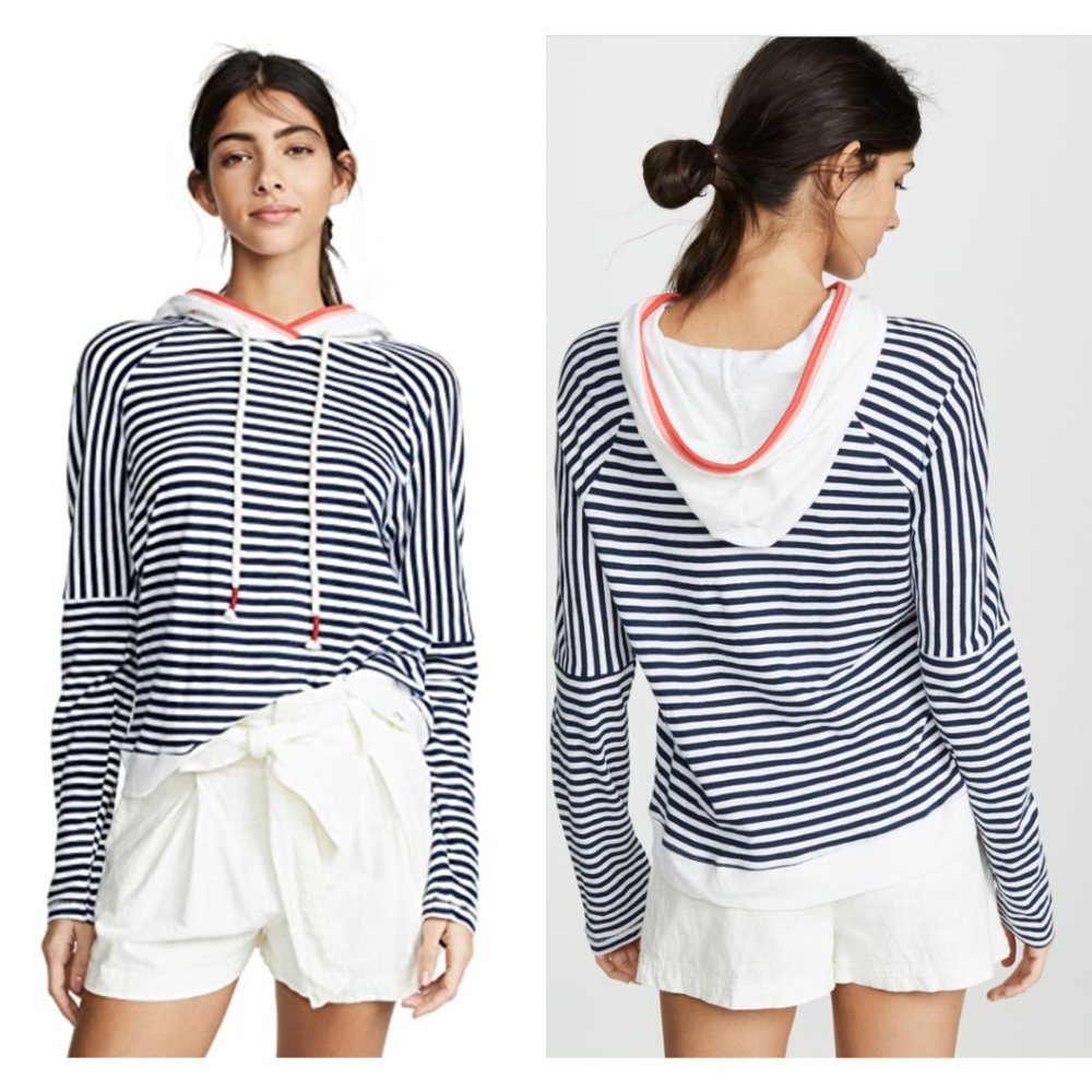 Splendid x Gray Malin Seaside Stripe Sweatshirt